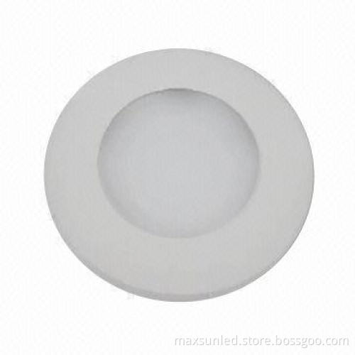 LED panels light, 6W power, SMD 3014, round panel